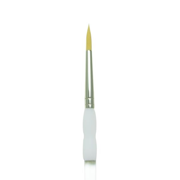 Gold Taklon Round Brush 5