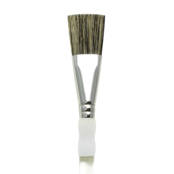 Stiff Hog Bristle Glaze Brush 1