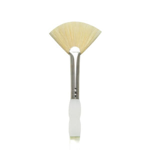 Stiff Hog Bristle Fan Brush 4