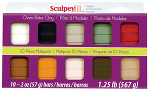 Polymer Clay Multipack Natural