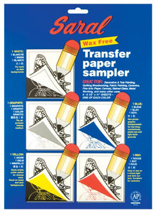 8.5&quot; x 11&quot; Wax-Free Transfer Paper Sampler