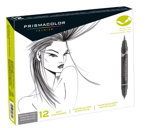 Brush Marker Neutral Grey Set 12CT