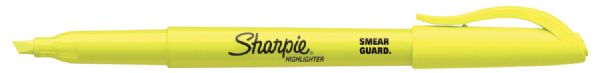 Fluorescent Yellow Pocket Highlighter