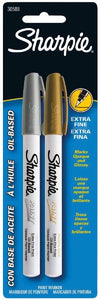 Oil-Based Metallic Paint Extra Fine Marker 2-Pack