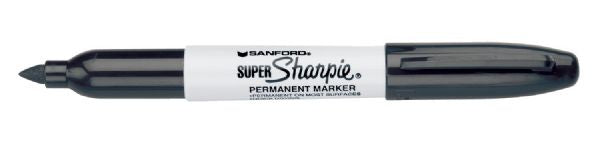 Bold Point Black Permanent Marker