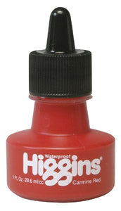 Waterproof Color Drawing Ink Carmine Red