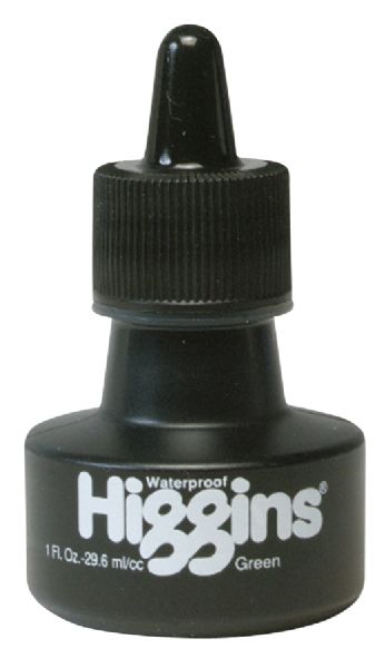 Waterproof Color Drawing Ink Green