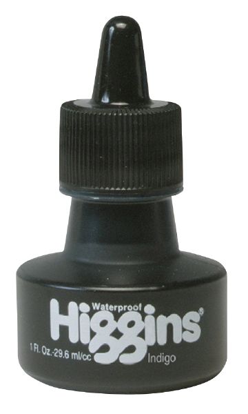 Waterproof Color Drawing Ink Indigo
