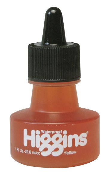 Waterproof Color Drawing Ink Yellow