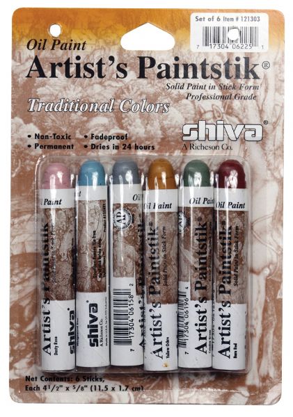Oil Paint Artist Color 6-Piece Pro Traditional Set