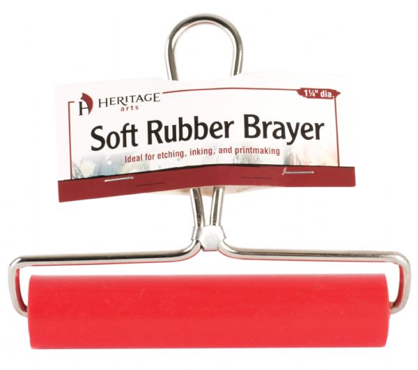 Economy 6" Soft Rubber Brayer
