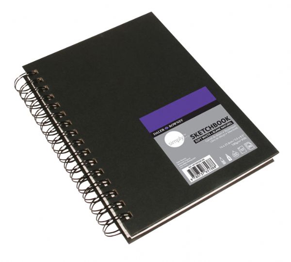 Sketchbook 5.5" x 8.5" Soft White Paper Wirebound
