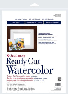 11&quot; x 14&quot; Cold Press Ready Cut Watercolor Sheet Pack