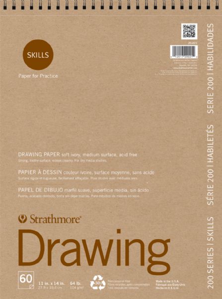 11" x 14" Wire Bound Drawing Pad