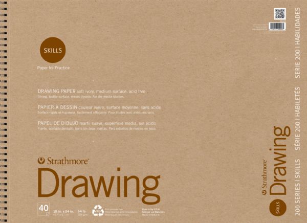 18" x 24" Wire Bound Drawing Pad