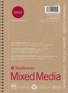 5 1/2&quot; x 8 1/2&quot; Wire Bound Mixed Media Pad