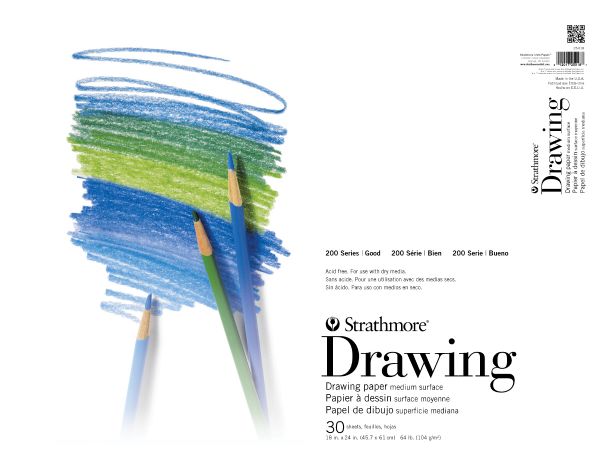 18" x 24" Tape Bound Drawing Pad