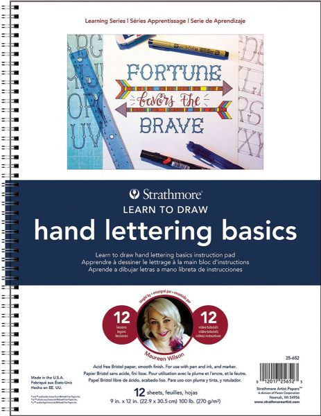 Learning Series Pad Learn to Draw Hand Lettering – Stone Art Supply