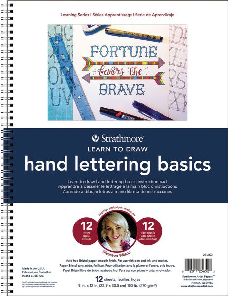 Learning Series Pad Learn to Draw Hand Lettering