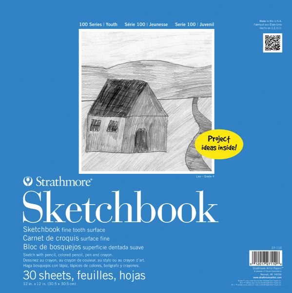12" x 12" Wire Bound Sketchbook