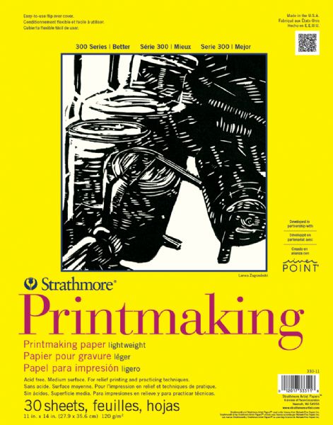 11" x 14" Lightweight Printmaking Paper Pad