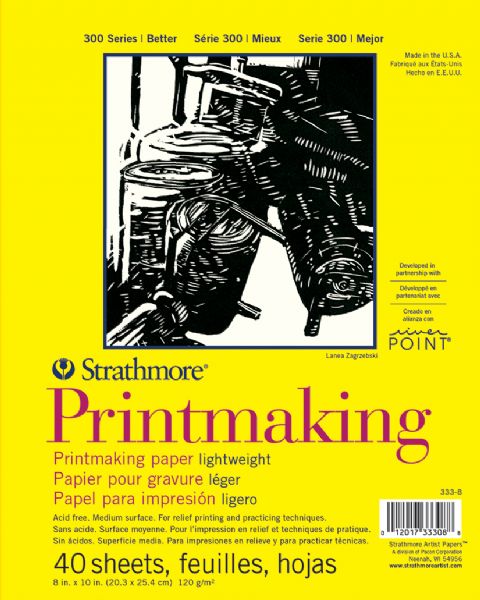 8" x 10" Lightweight Printmaking Paper Pad