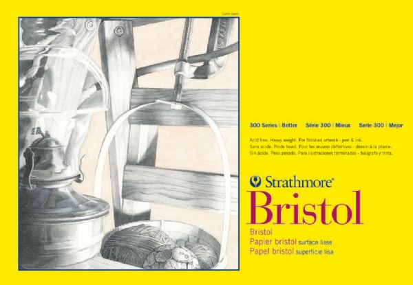 22.5" x 28.5" Vellum Surface Bristol Sheets