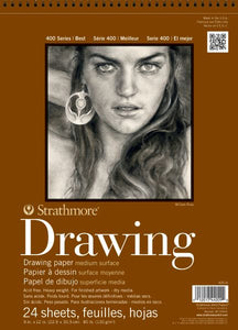 8&quot; x 10&quot; Medium Surface Wire Bound Drawing Pad