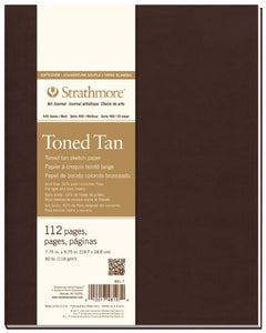 Soft Cover Toned Tan Sketch Journal 7.75&quot; x 9.75&quot;