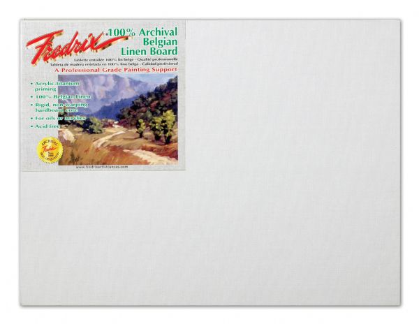 12 x 16 Archival Linen Canvas Board