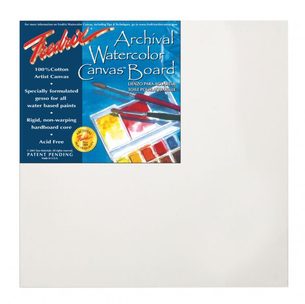 12 x 12 Archival Watercolor Canvas Board