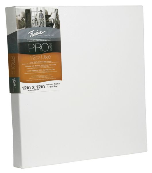 12 x 12 Stretched Canvas Gallerywrap Bar 1-3/8"