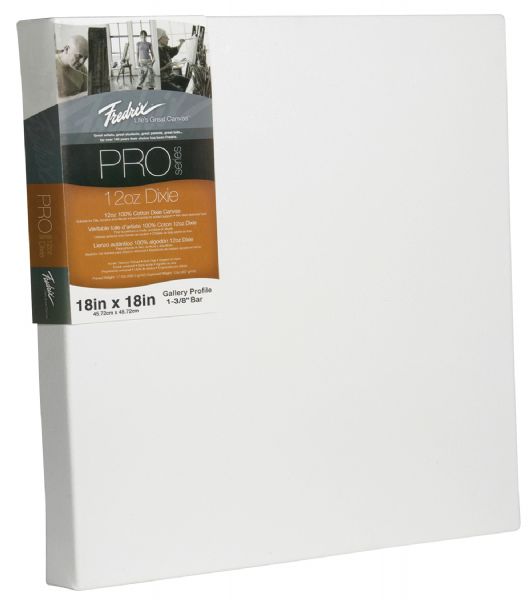 18 x 18 Stretched Canvas Gallerywrap Bar 1-3/8"