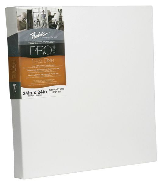 24 x 24 Stretched Canvas Gallerywrap Bar 1-3/8"