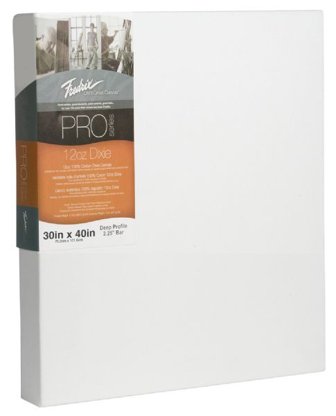 30 x 40 Stretched Canvas Deep Bar 2-1/4"