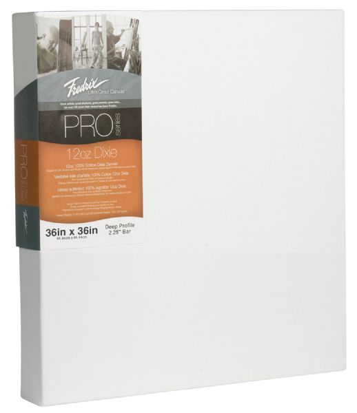 36 x 36 Stretched Canvas Deep Bar 2-1/4"