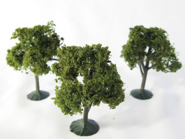 Architectural Model Deciduous Trees 3-Pack