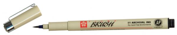 Black Brush Pen