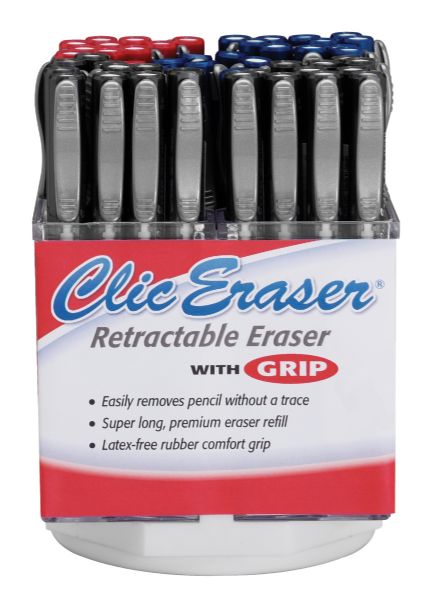 Retractable Eraser Display